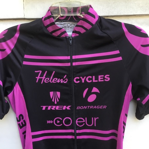 Coeur full front zip women’s cycling jersey S - Picture 4 of 7